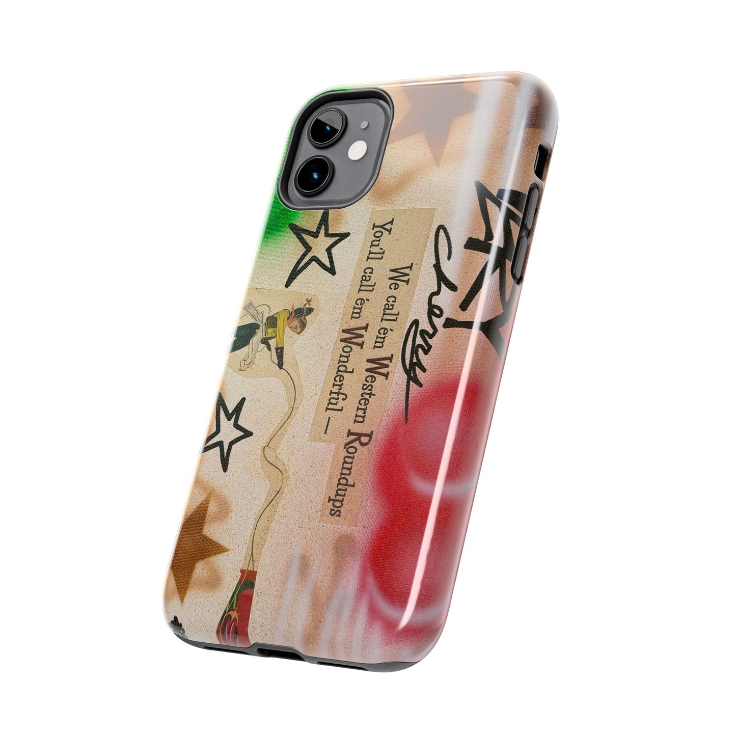 "very cherry" airbrush iPhone case