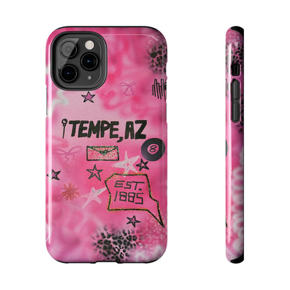 "tempe, az pt. 2" airbrush iPhone case