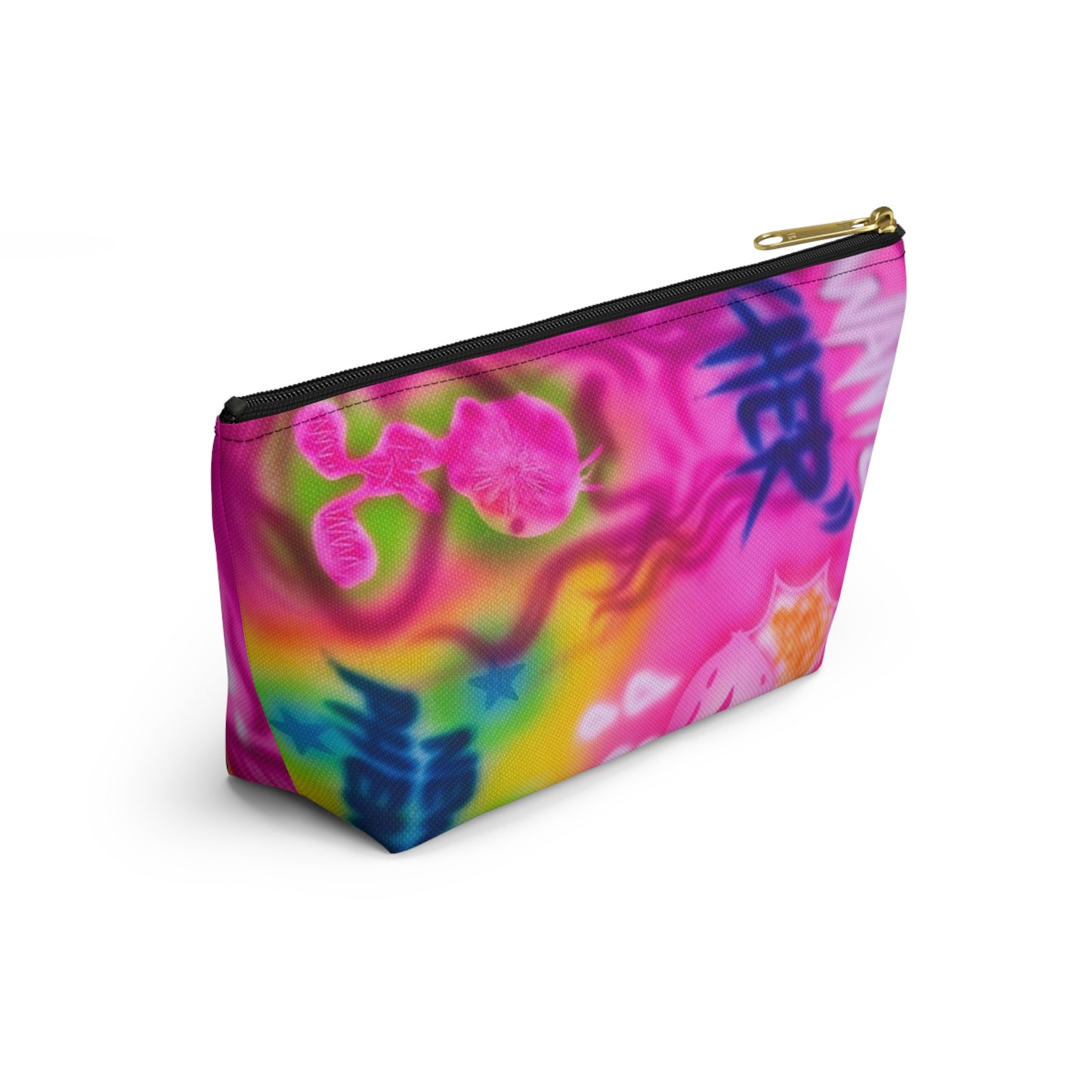 "wanted" airbrush makeup pouch