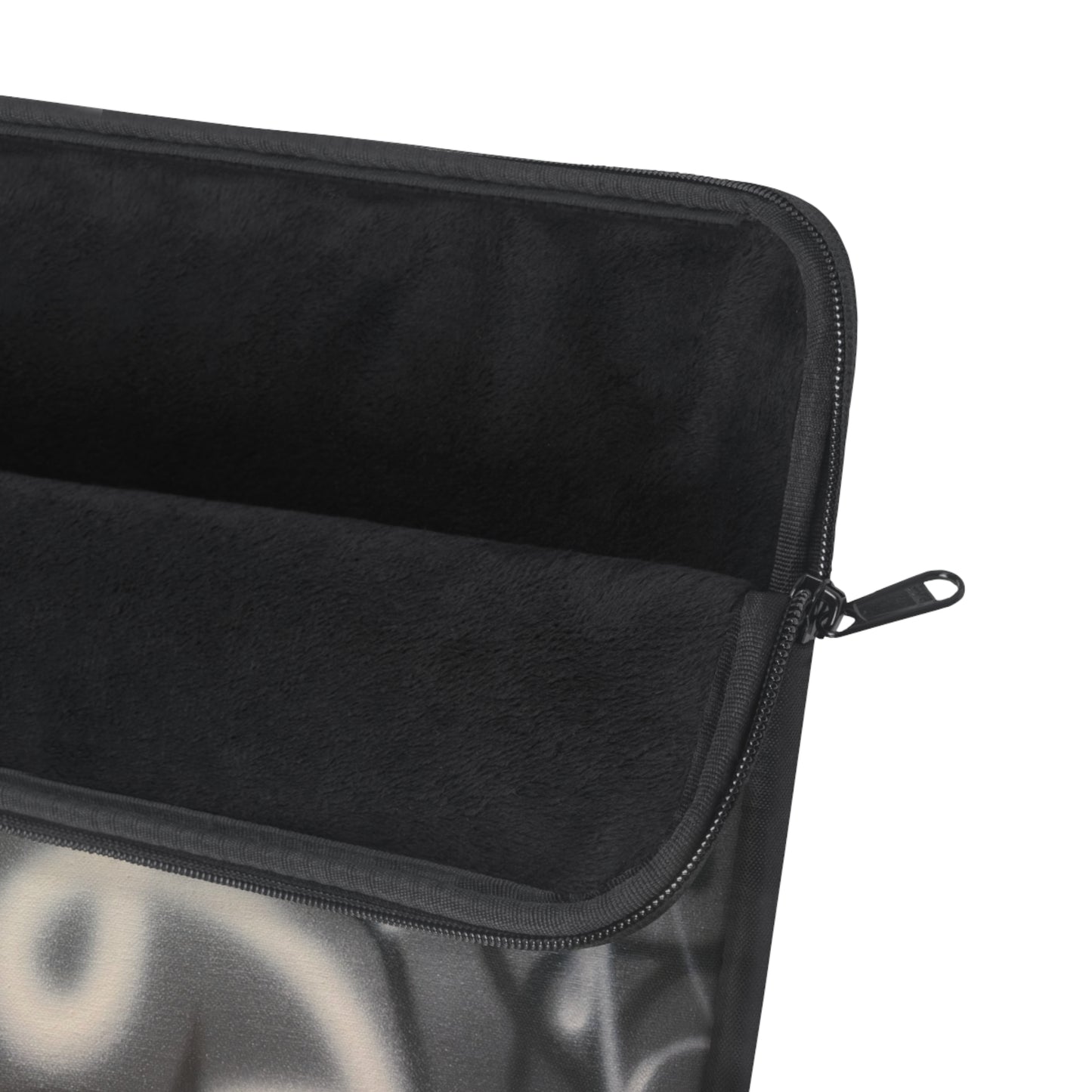 "spatial blur" airbrush laptop sleeve