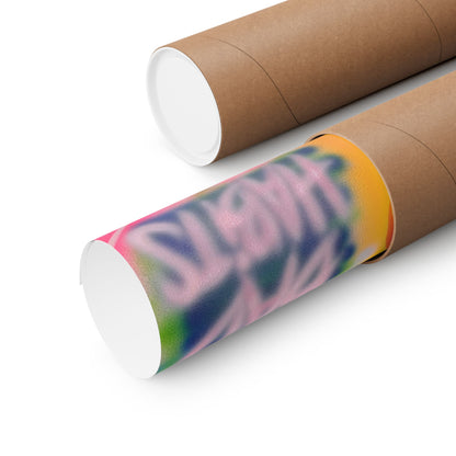 "bad habits" airbrush horizontal print