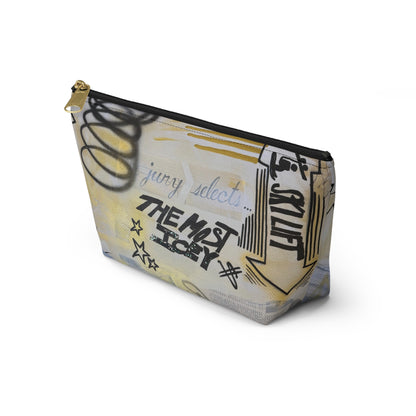 "golden glacier" airbrush makeup pouch