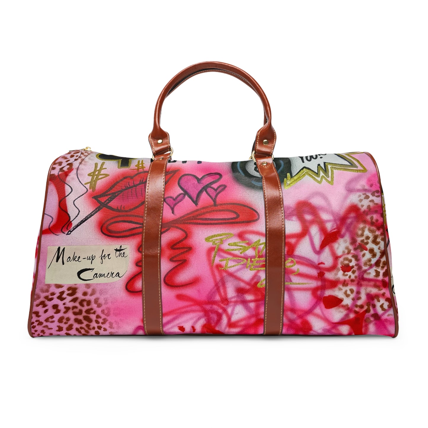 "IT GIRL" airbrush waterproof travel bag