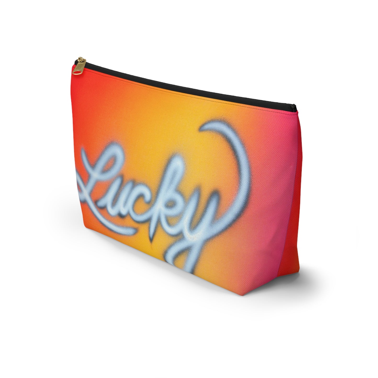 "lucky" airbrush makeup pouch