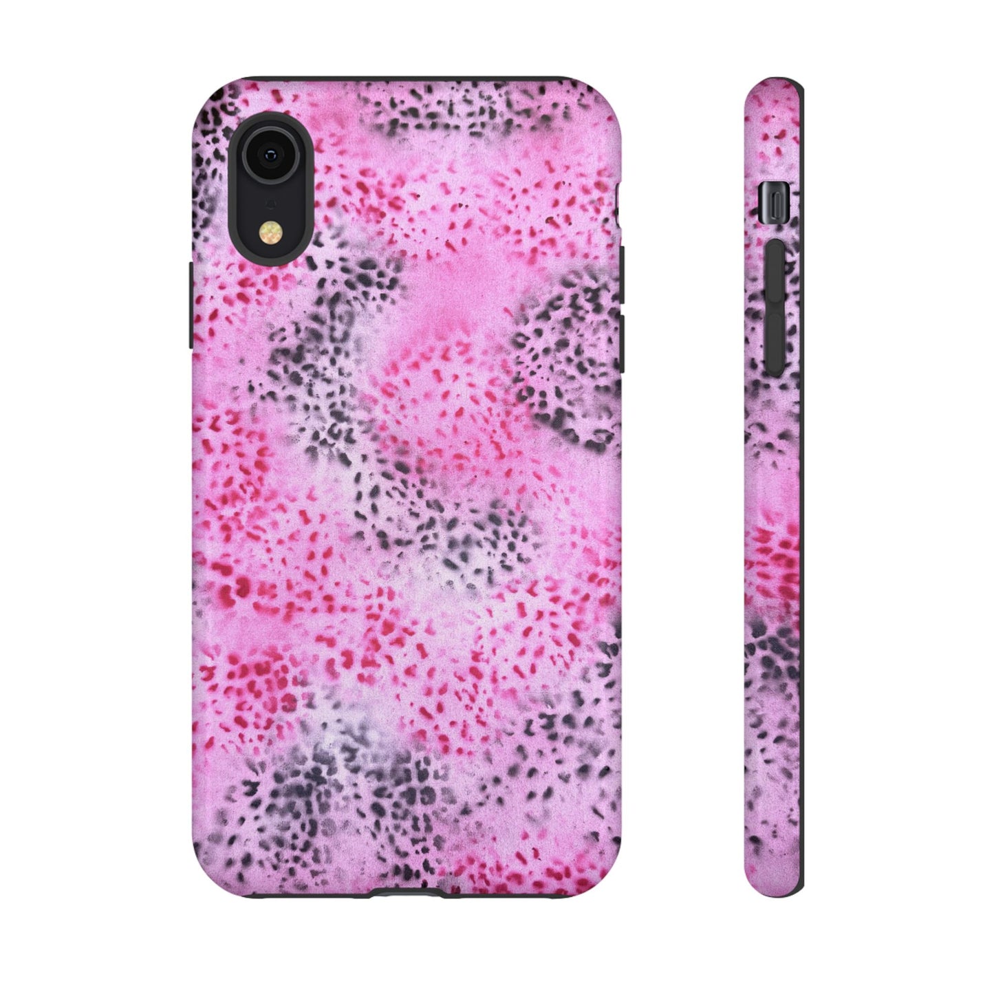 "pink cheetah pt. 2" airbrush iPhone case