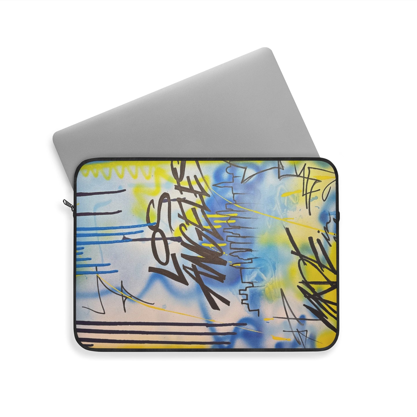 "los angeles" airbrush laptop sleeve