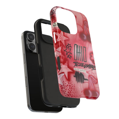 "columbus, ohio" airbrush iPhone case