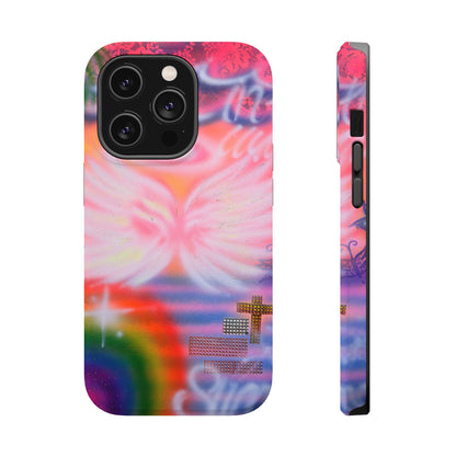 MagSafe "summer bliss" airbrush iPhone case