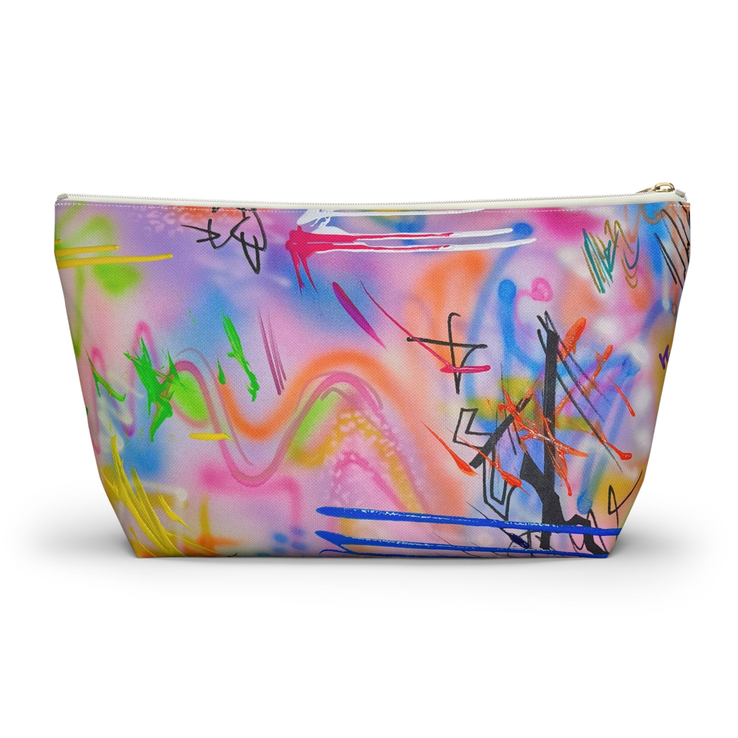 "neon haze" airbrush makeup pouch