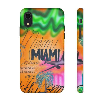 "miami, fl" airbrush iPhone case