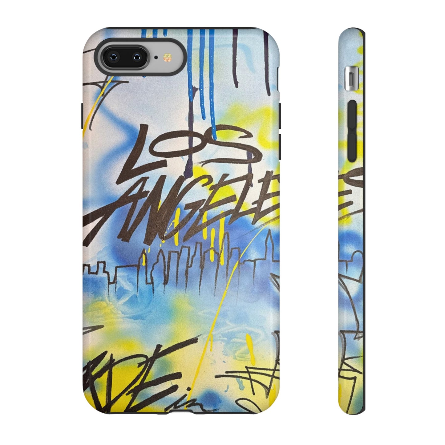 "los angeles" airbrush iPhone case