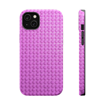 MagSafe "pink studs" airbrush iPhone case