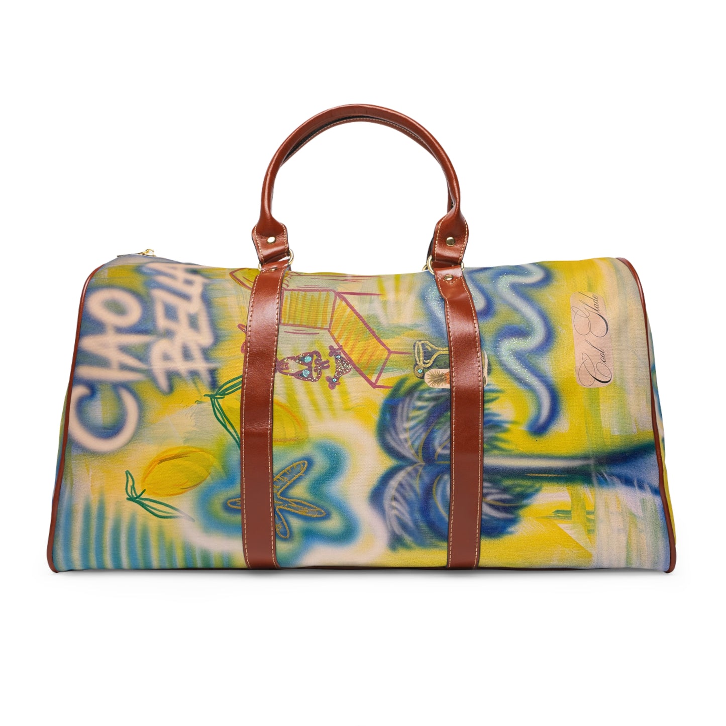 "ciao bella" airbrush waterproof travel bag