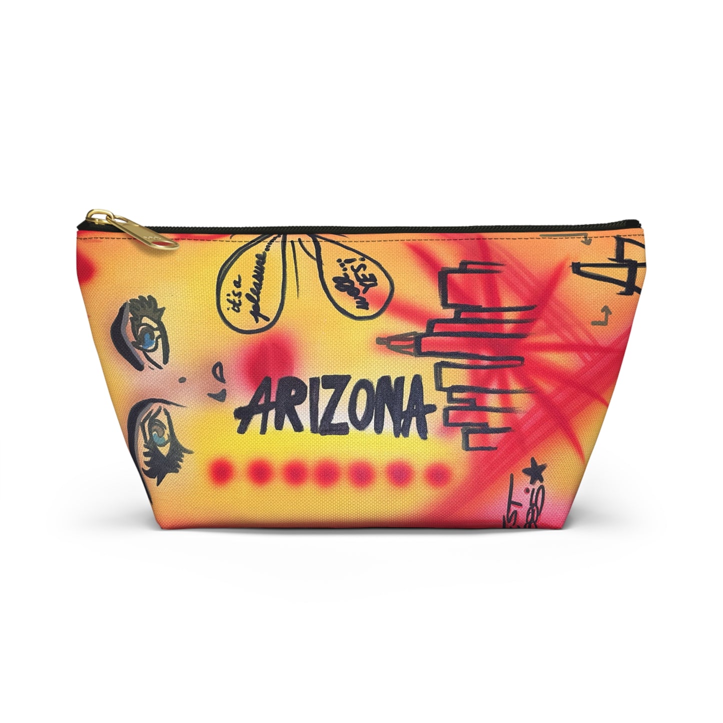 "tempe, arizona" airbrush makeup pouch