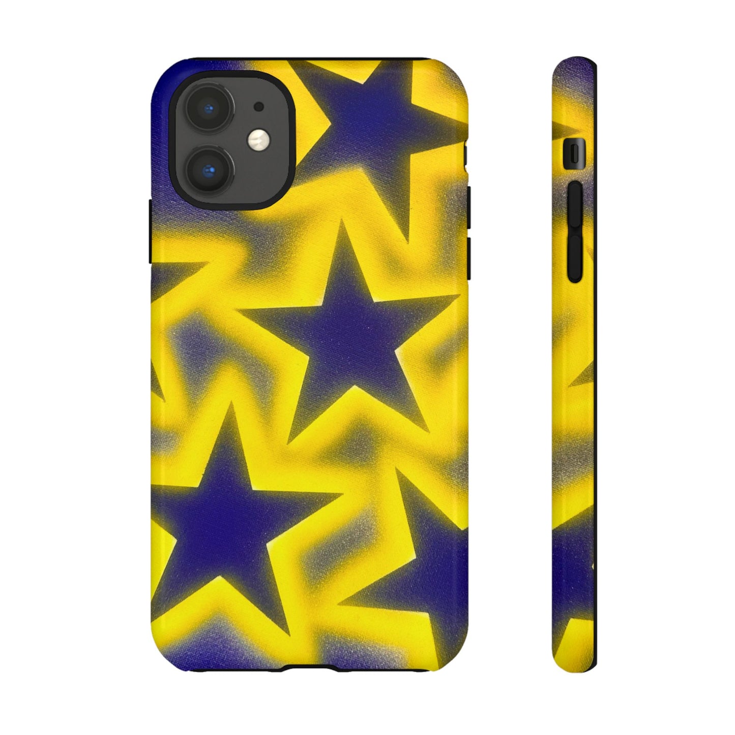 "cosmic crush" airbrush iPhone case