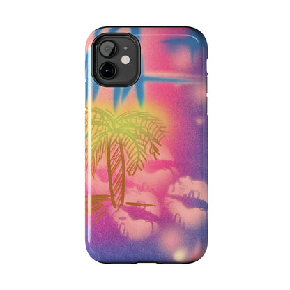 "glowy night" airbrush iPhone case