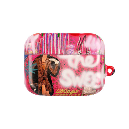 "sweet escape" airbrush airpod cases