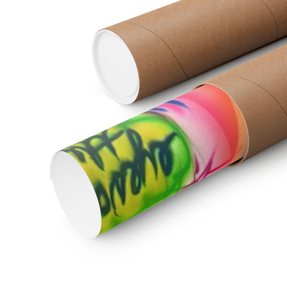 "current standards pt. 2" airbrush horizontal print