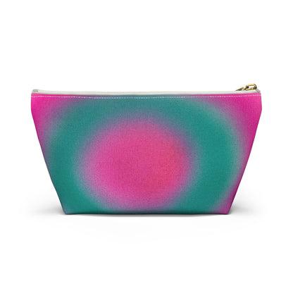 "watermelon swirl" airbrush makeup pouch