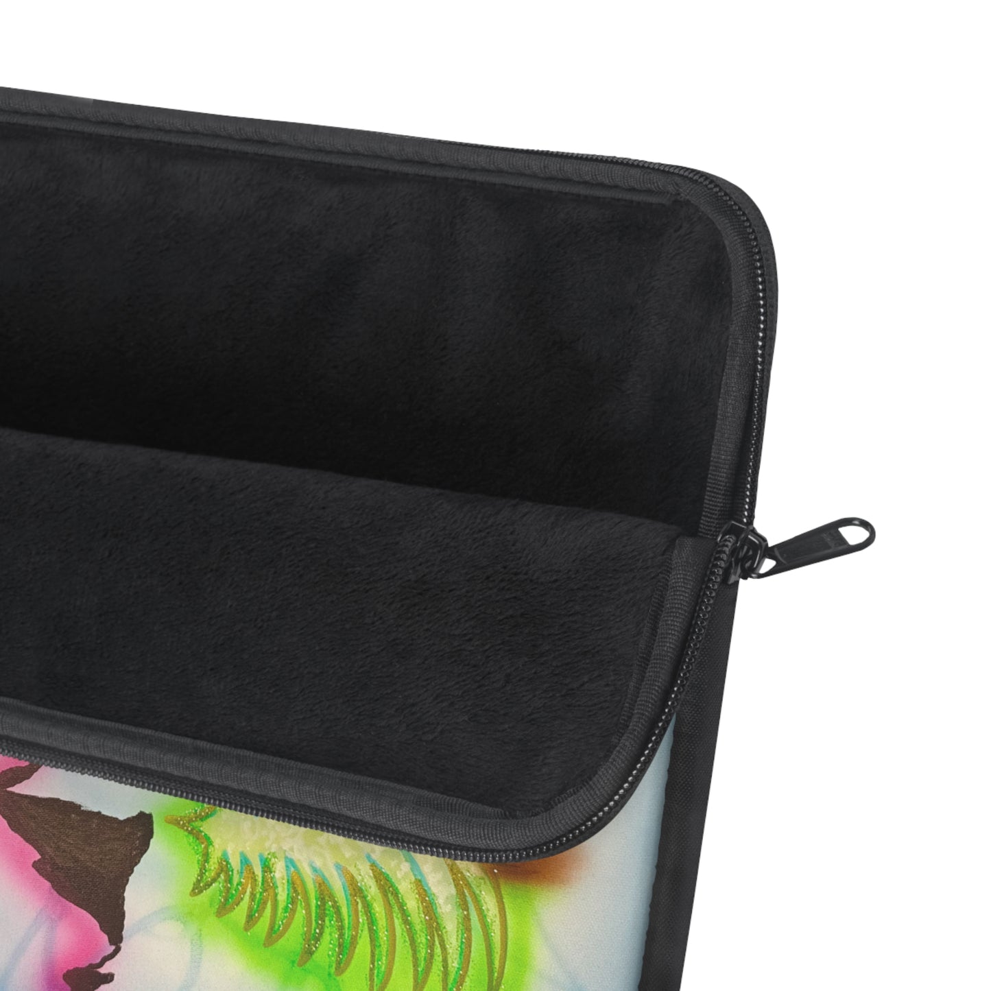 "winter escape" airbrush laptop sleeve
