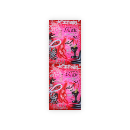 "extra dirty, plz" airbrush wrapping paper