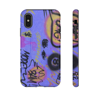 "eye$ on lies" airbrush iPhone case