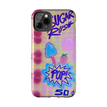 "sugar rush" airbrush iPhone case