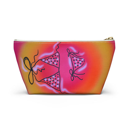 "glitter bikini" airbrush makeup pouch