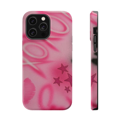 MagSafe "perfectly pink" airbrush iPhone case