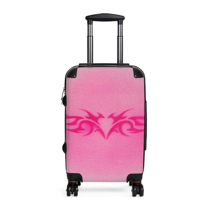 "pink trampstamp" airbrush suitcase