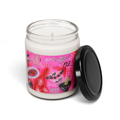 "extra dirty, plz" airbrush soy candle