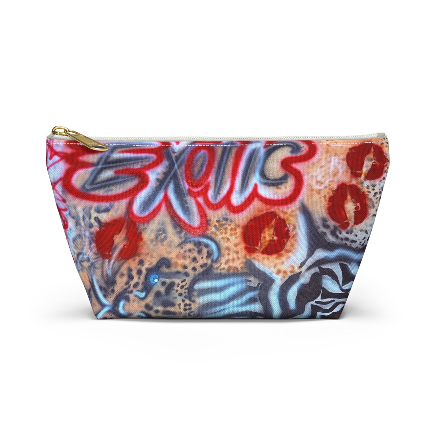 "exotic expectations" airbrush makeup pouch