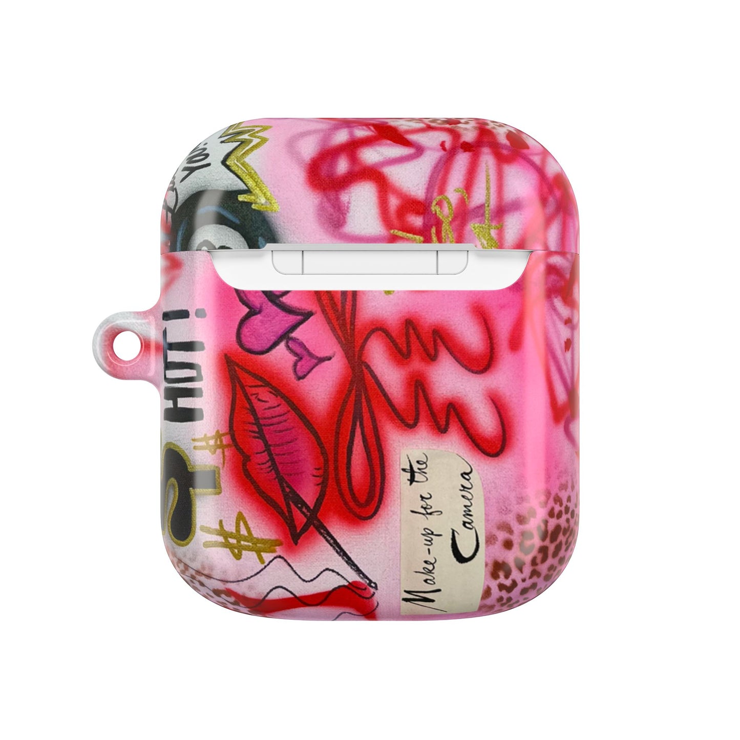 "IT girl" airbrush airpod cases
