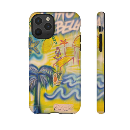 "ciao bella" airbrush iPhone case