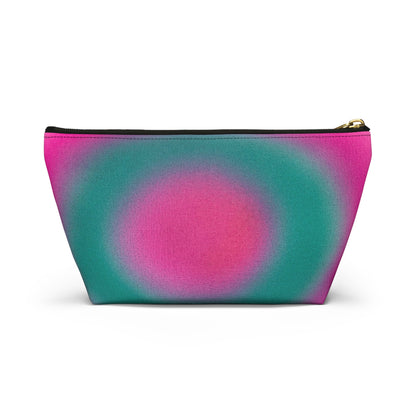 "watermelon swirl" airbrush makeup pouch