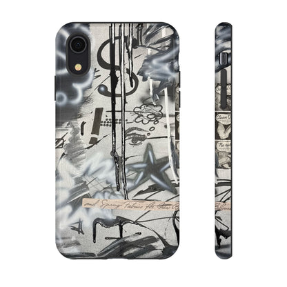 "monochrome mood" airbrush iPhone case