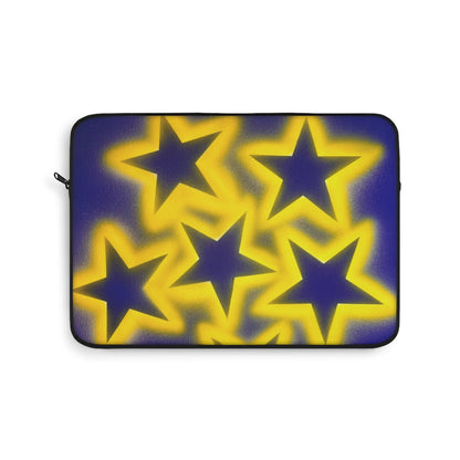 "cosmic crush" airbrush laptop sleeve