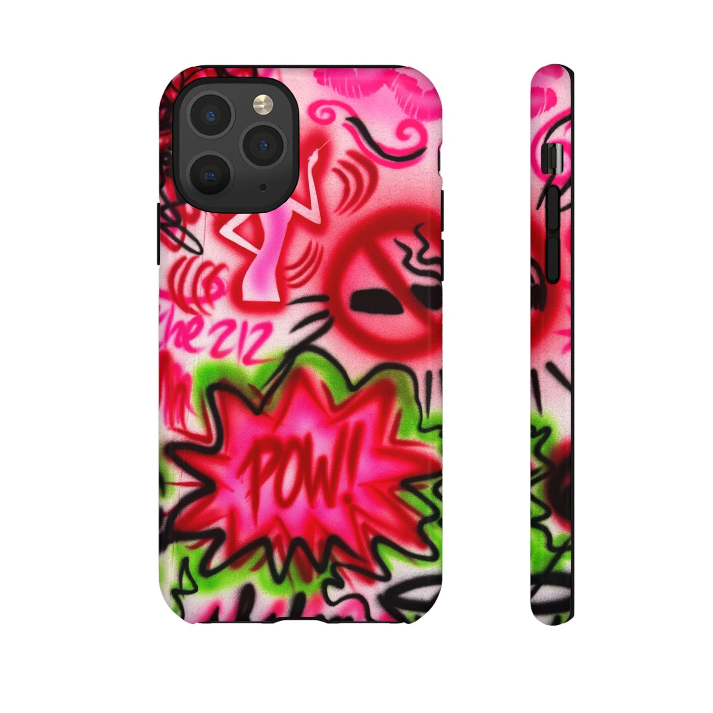 "in the 212" airbrush iPhone case