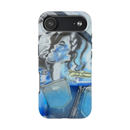 "young lovers" airbrush iPhone case