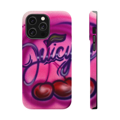 MagSafe "juicy" airbrush iPhone case