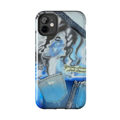 "young lovers" airbrush iPhone case