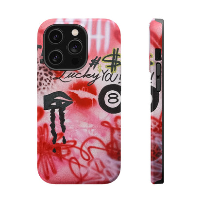 MagSafe "intriguing encounter" airbrush iPhone case