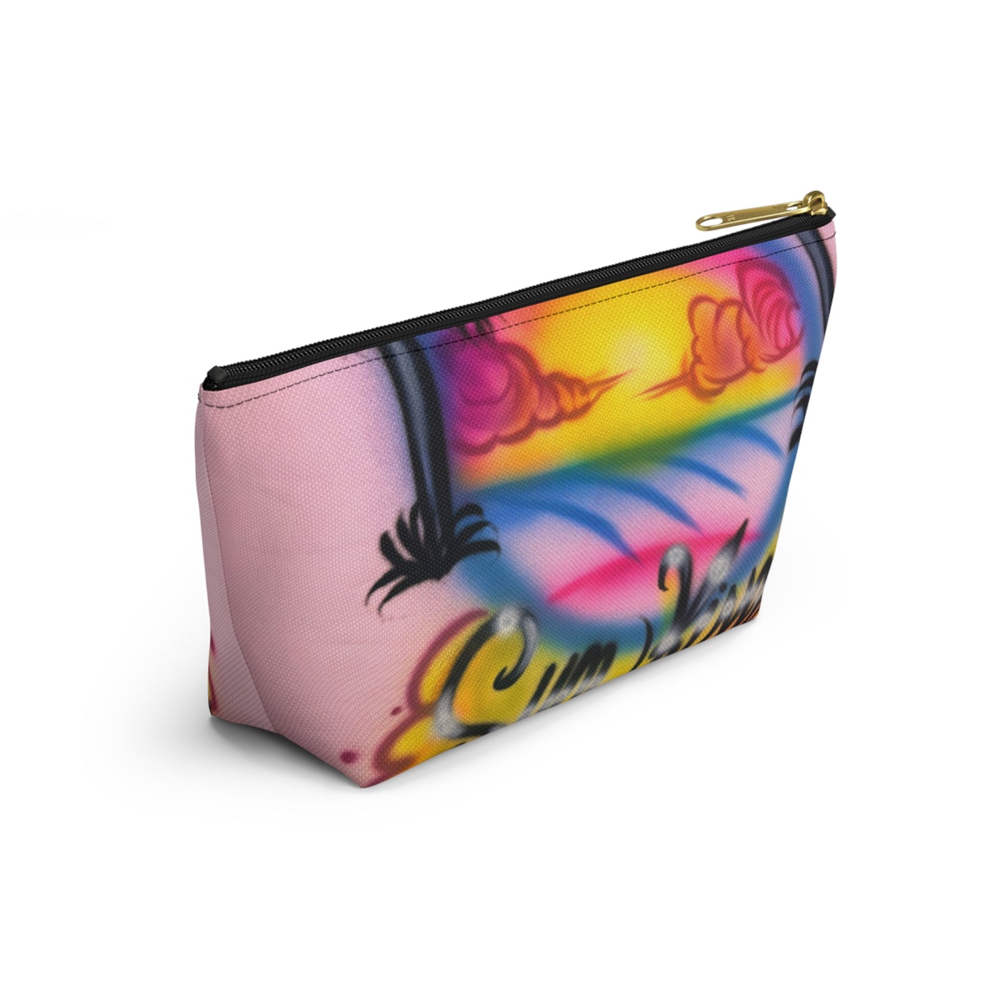 "sunkissed" airbrush makeup pouch