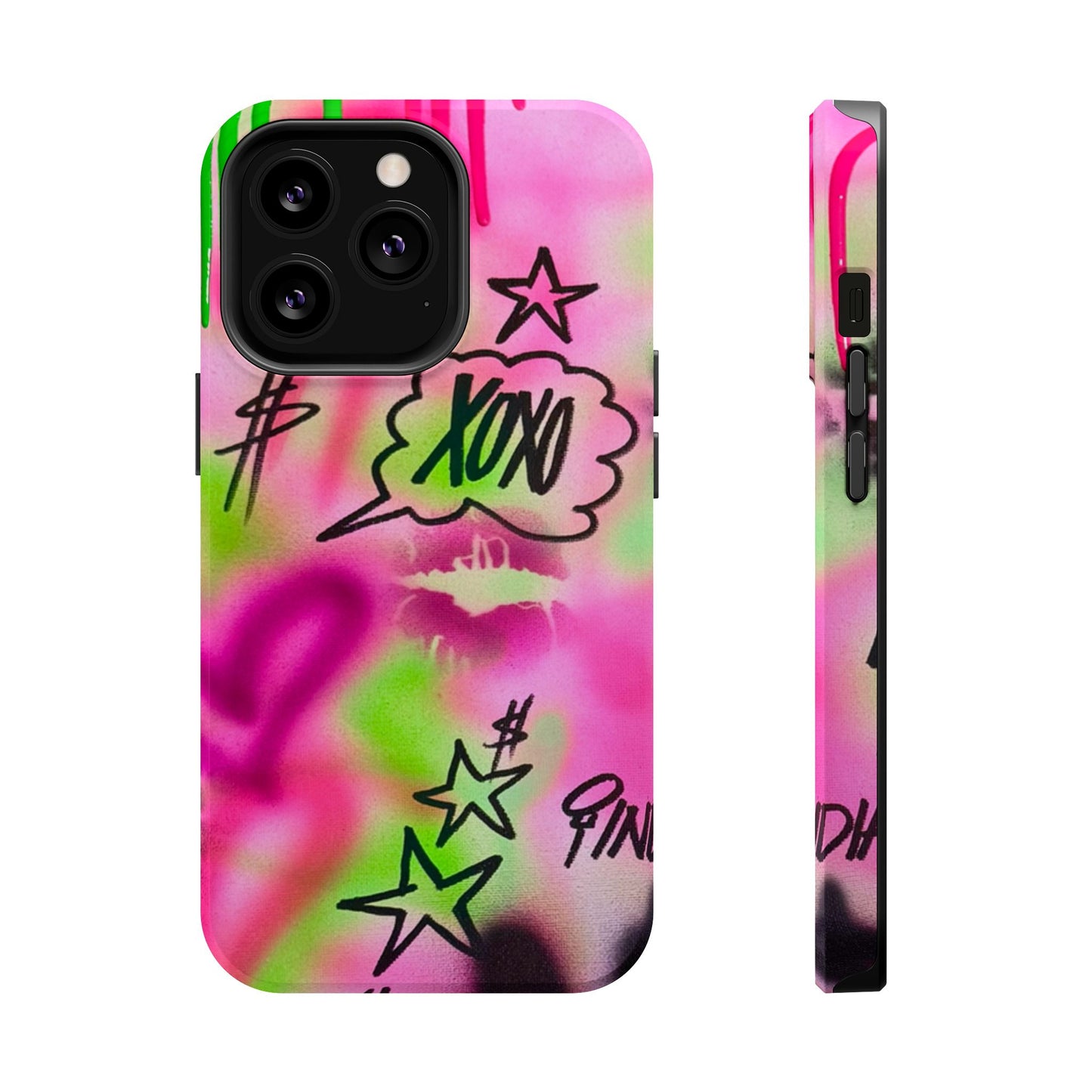 MagSafe "xoxo" airbrush iPhone case