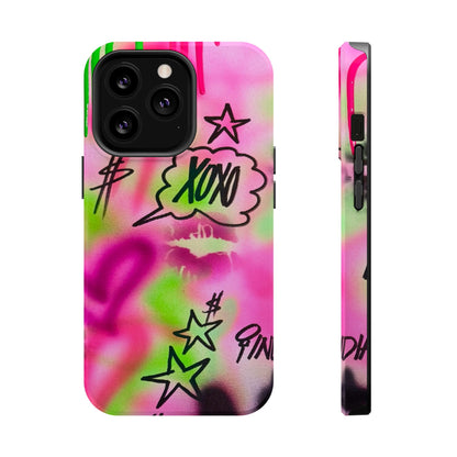 MagSafe "xoxo" airbrush iPhone case