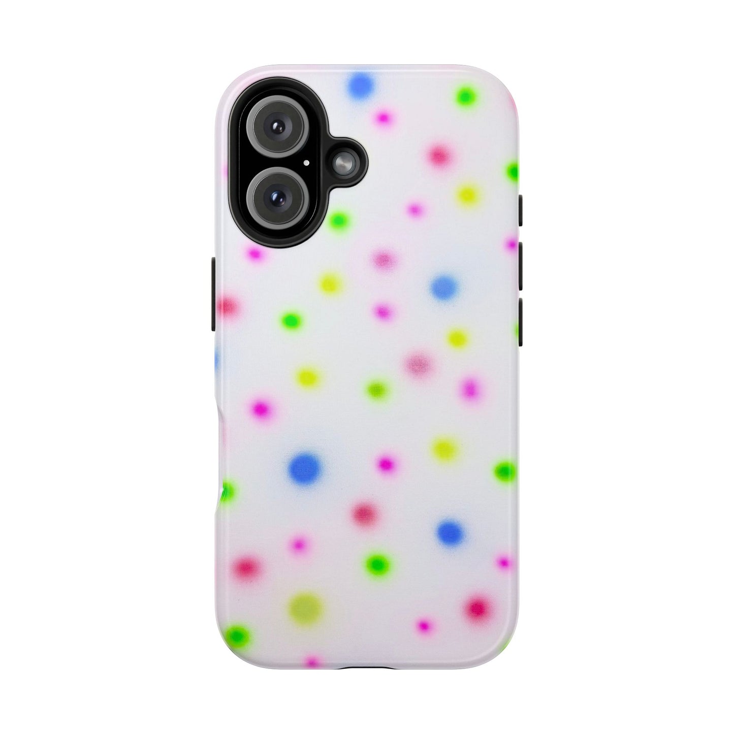 "birthday cake polka dot" airbrush iPhone case