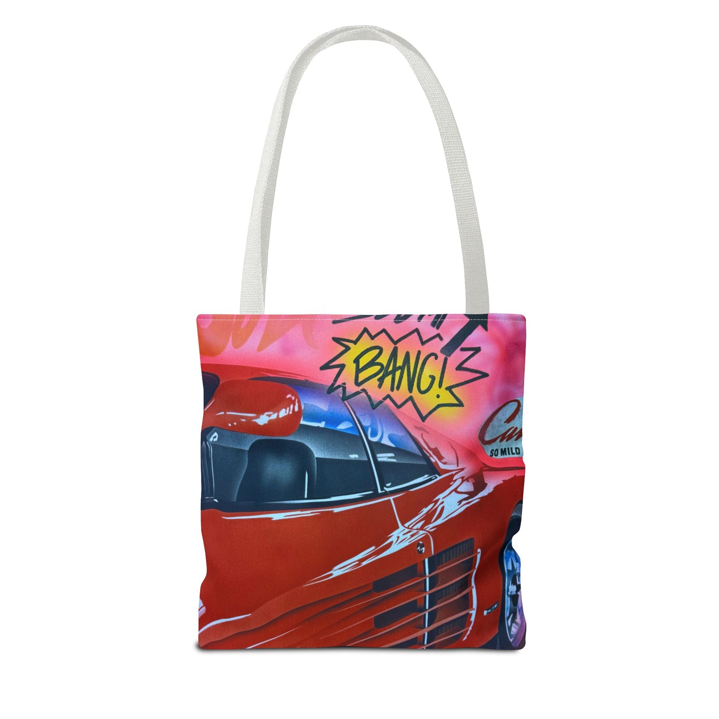 "miami momentos" airbrush tote bag