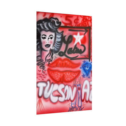 "tucson, arizona" airbrush rolled print