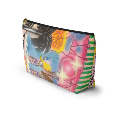 "kinis & tinis" airbrush makeup pouch