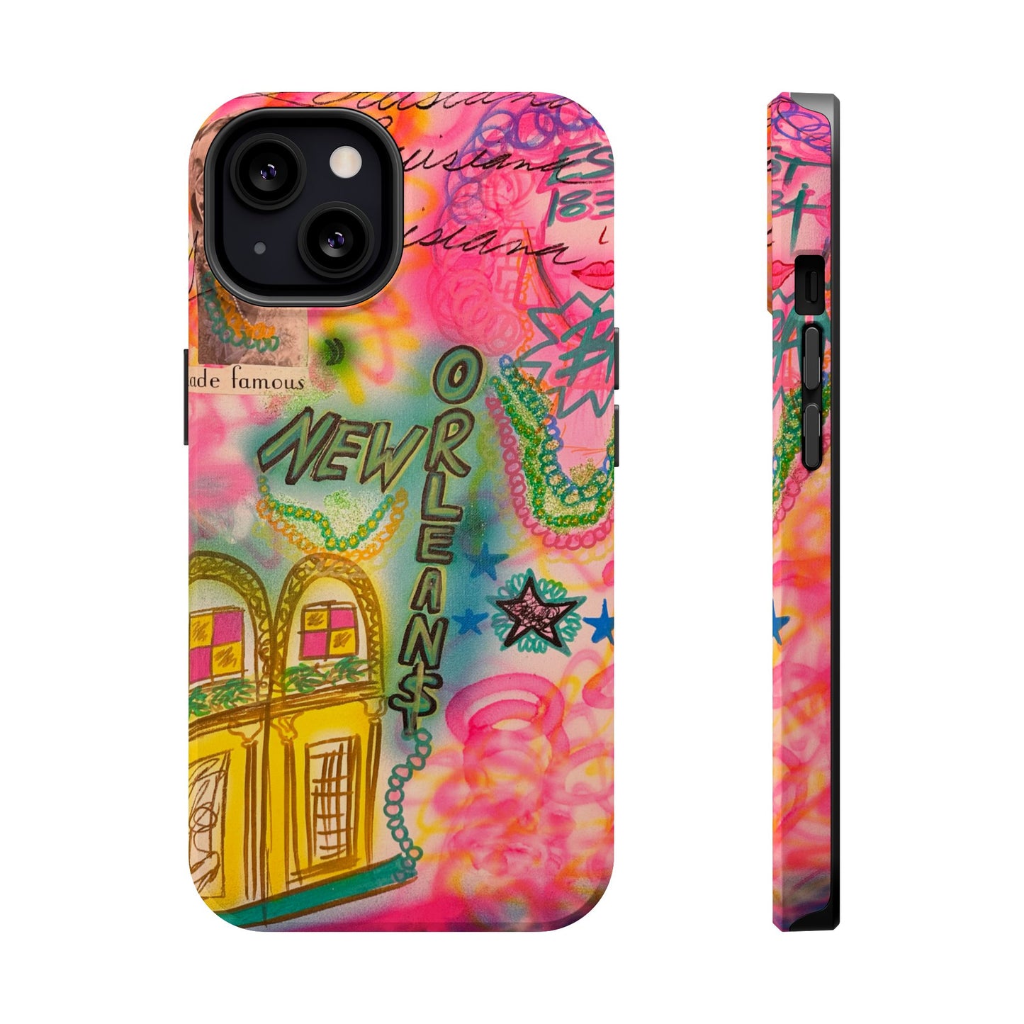 MagSafe "new orleans, la" airbrush iPhone case